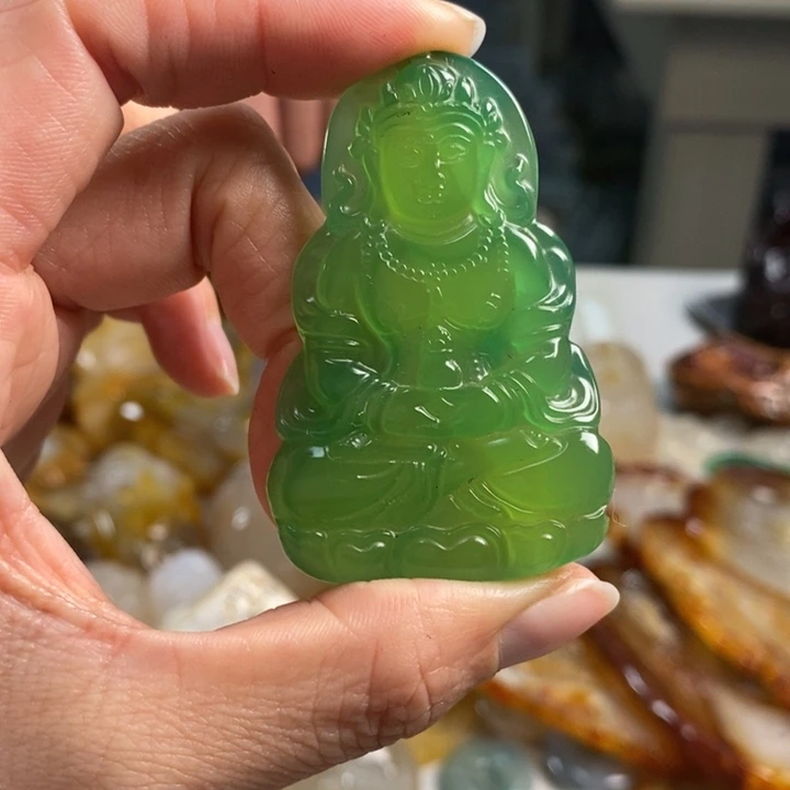 玛瑙/玉髓吊坠(不含链)未镶嵌