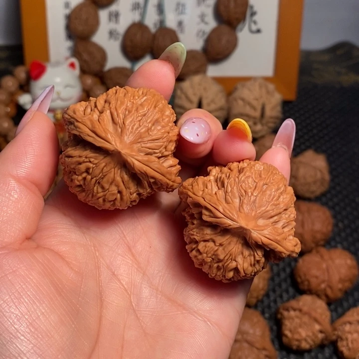 文玩核桃把件43南疆石
