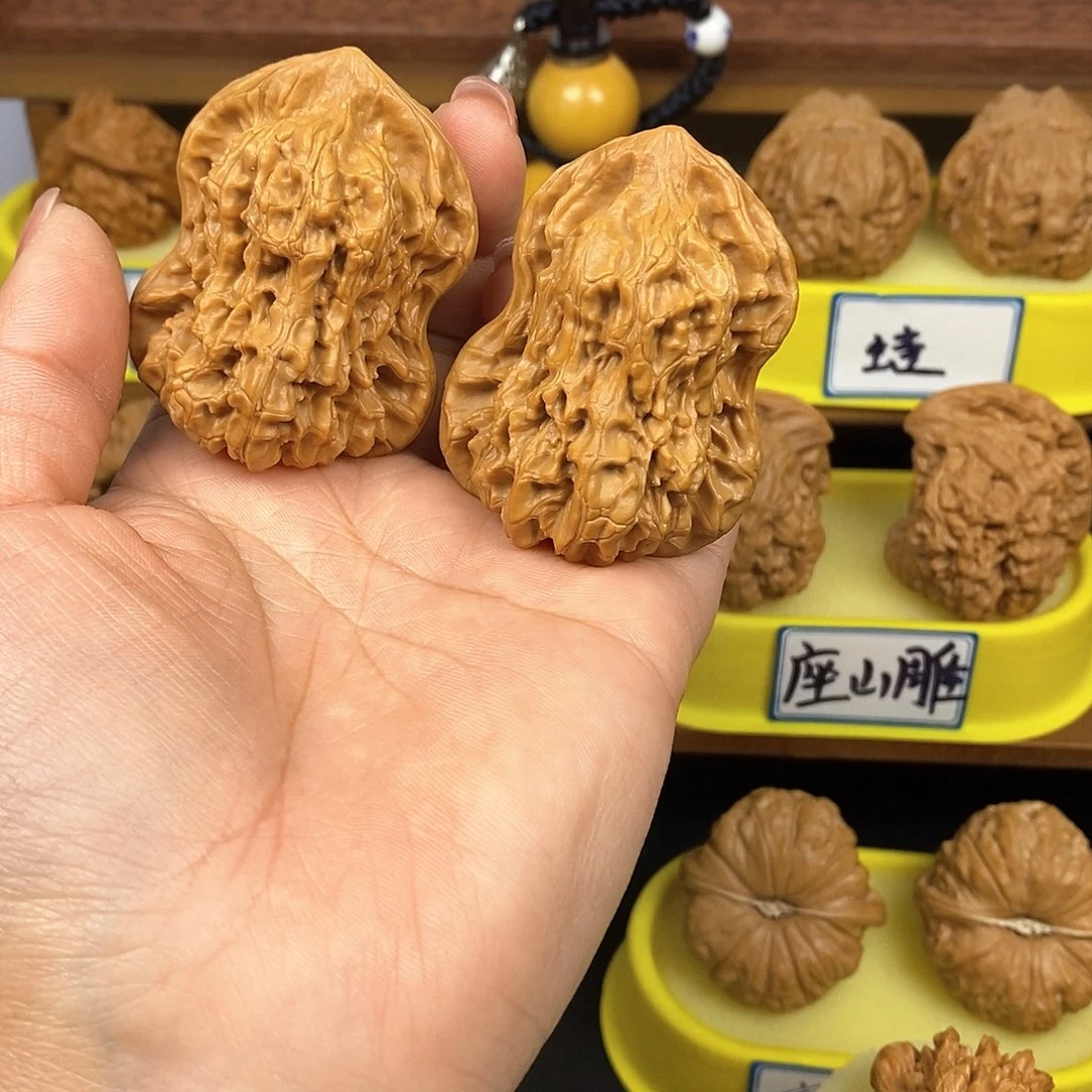 核桃葫芦 文玩/木作/... 文玩把件