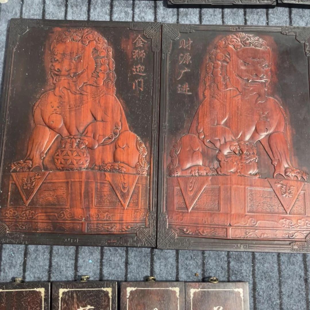 木非洲紫檀木雕牌匾挂匾