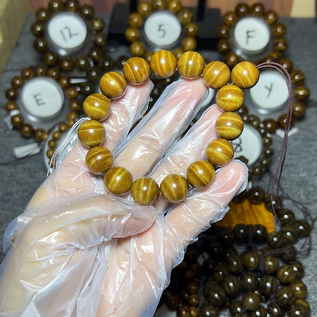 金丝楠手串/手链枯木1.5水波