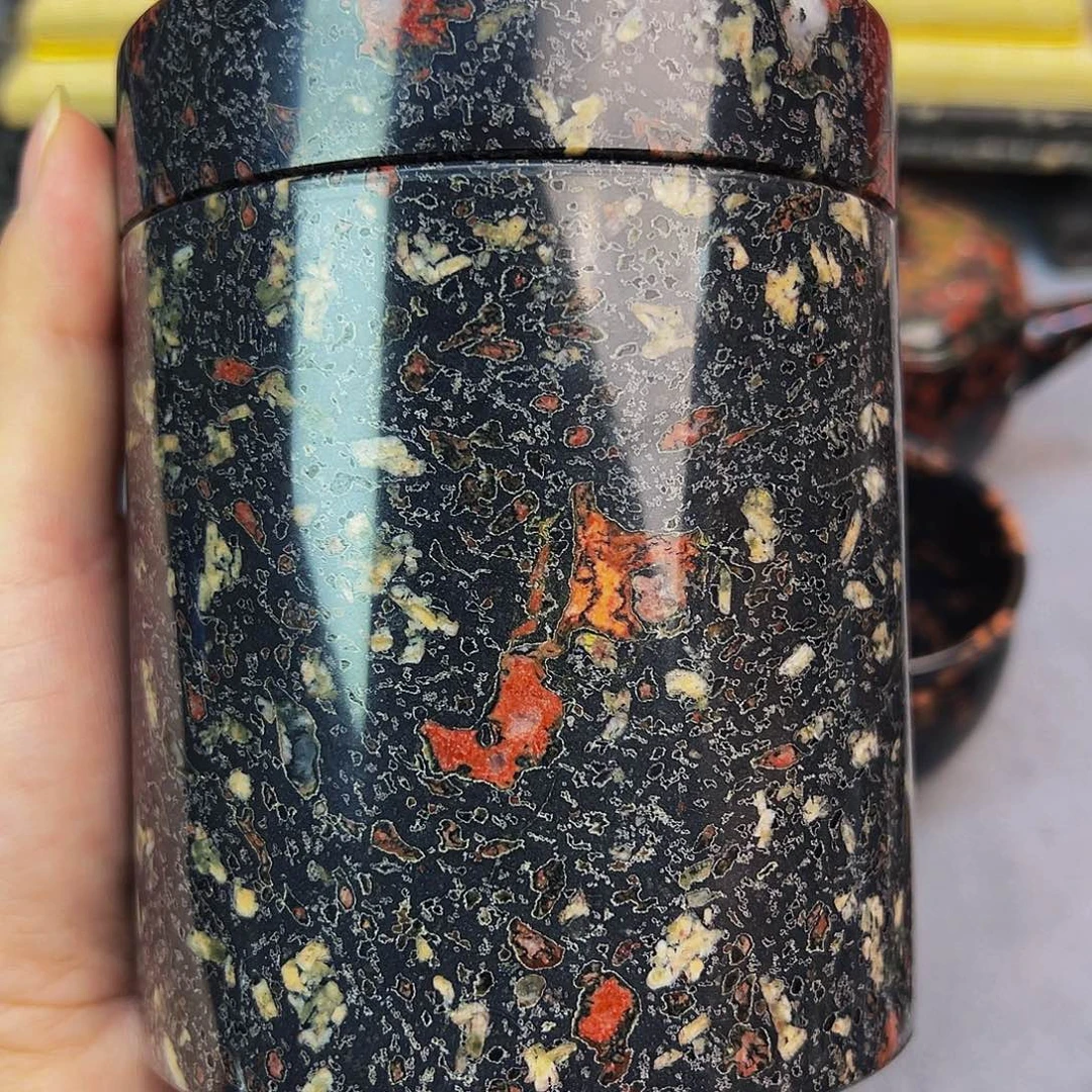 C***l梅花玉茶叶罐茶周边