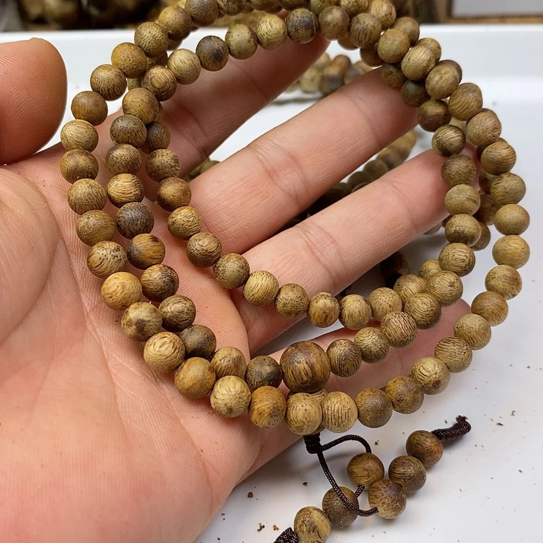 手串沉香乌身规格0.7多样性发货