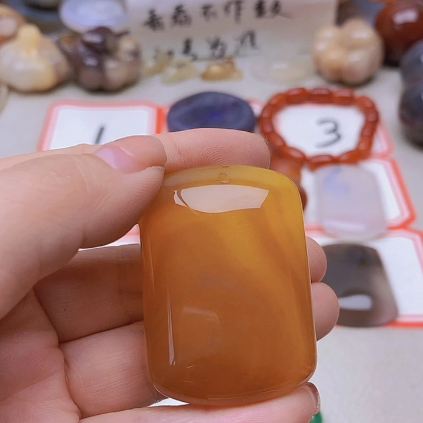 【闪购商品】未镶嵌玛瑙/玉髓珠宝半成品喵**咪