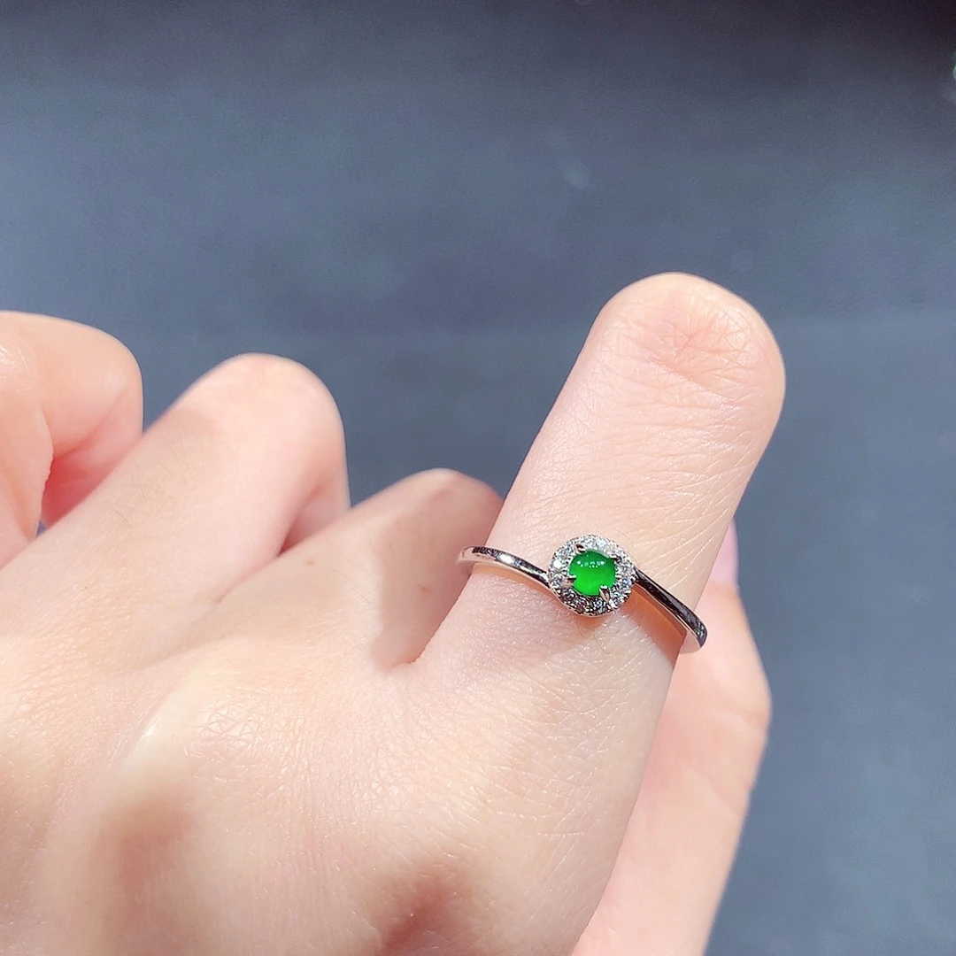 未镶嵌戒指翡翠翡翠