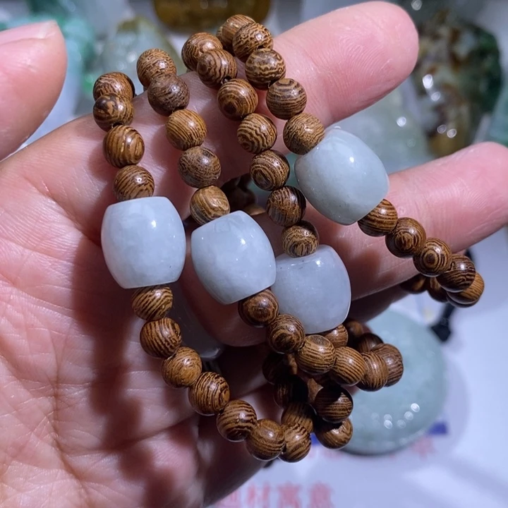 【闪购商品】颈饰未镶嵌翡翠多样性发1