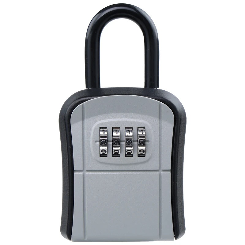 金属小号密码盒钥匙收纳盒墙壁钥匙盒子挂式密码锁室内外装修家用