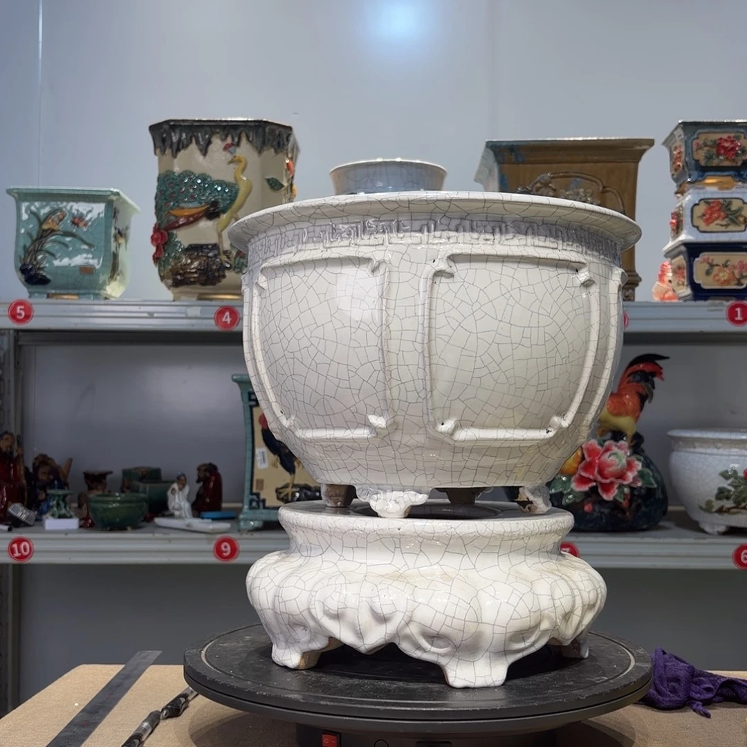 勇***来精品石湾花盆高端大气