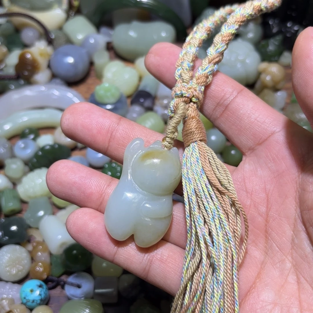 和田玉未镶嵌手绳