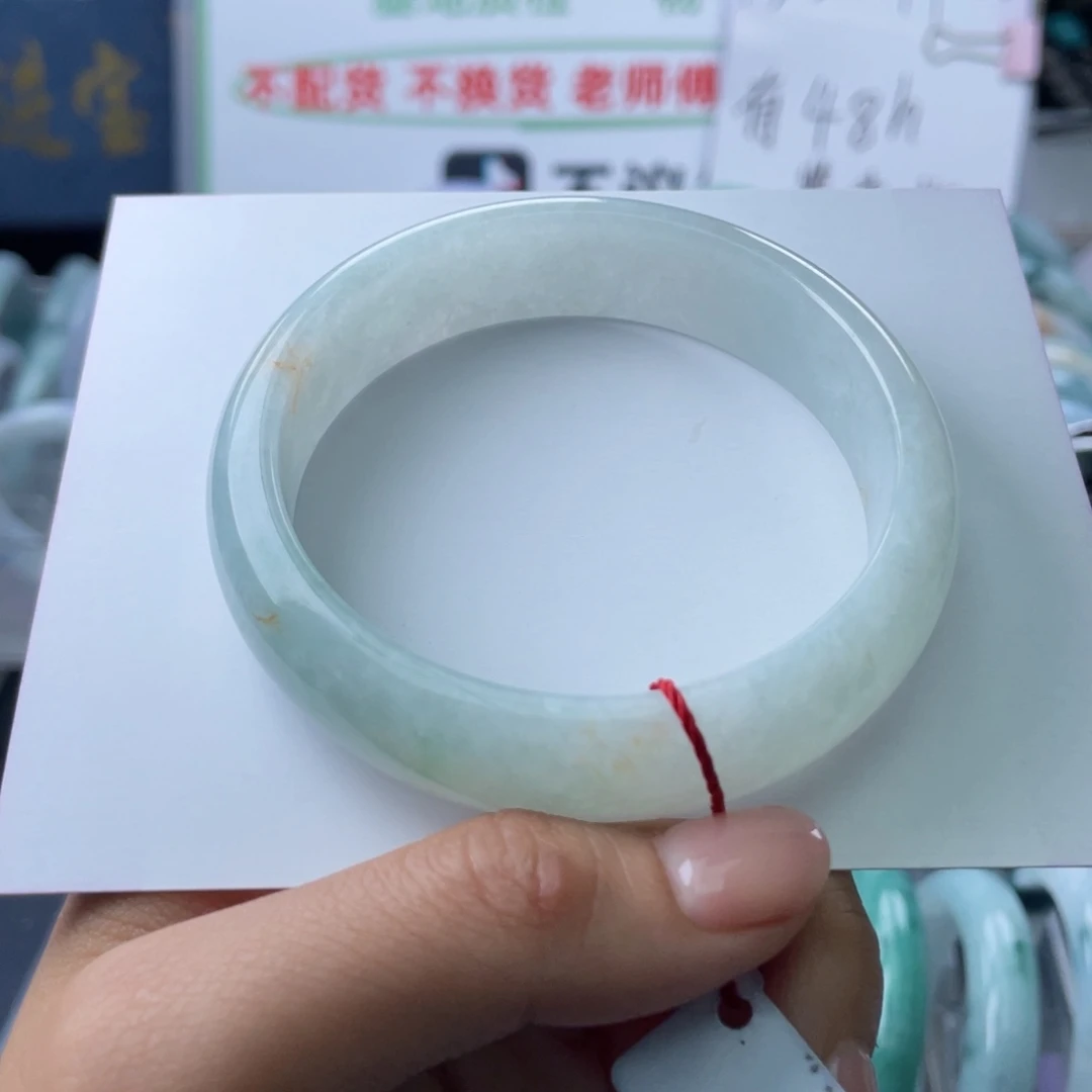 翡翠未镶嵌手镯58