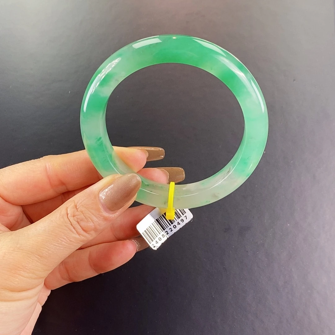 石英质玉手镯未镶嵌非洲翠手镯