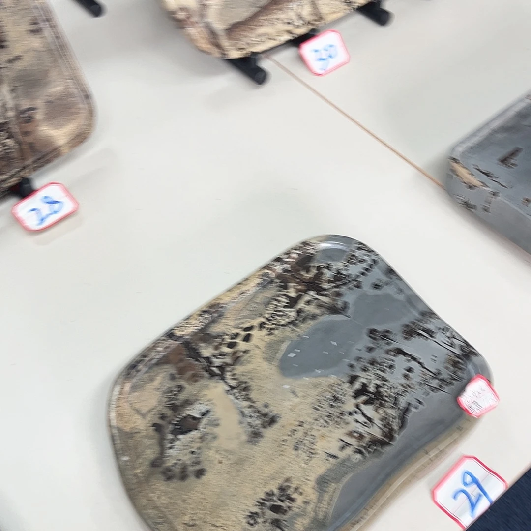 石材广西天然国画石