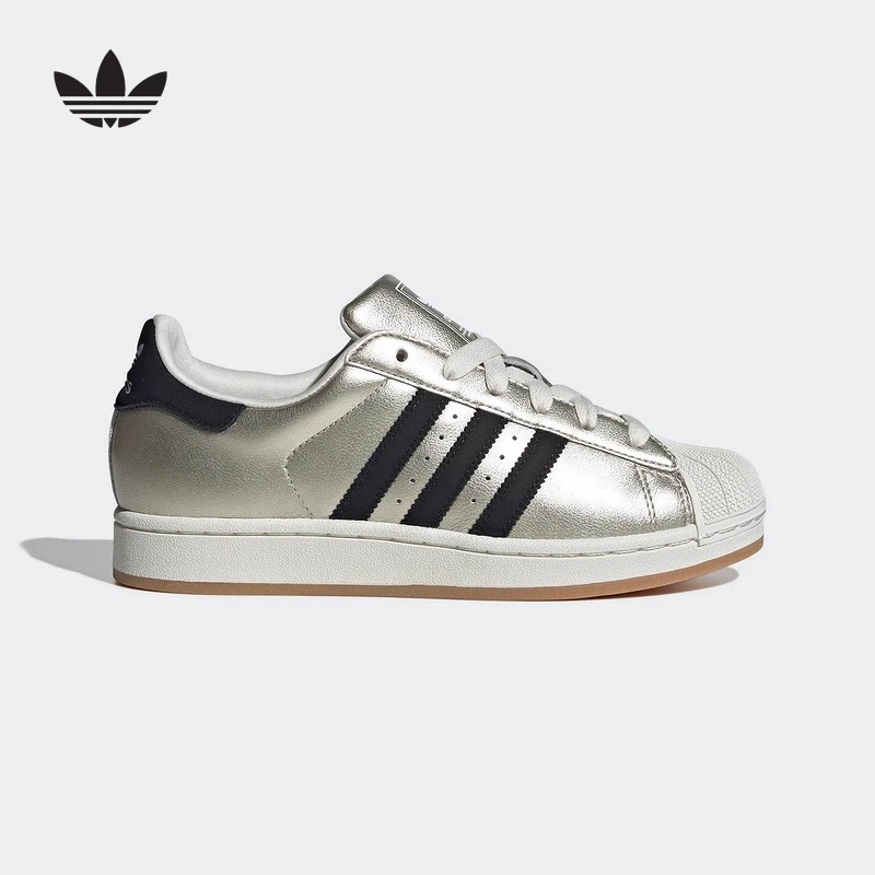 adidas阿迪达斯三叶草男女鞋2025新款贝壳头板鞋运动休闲鞋HQ2691