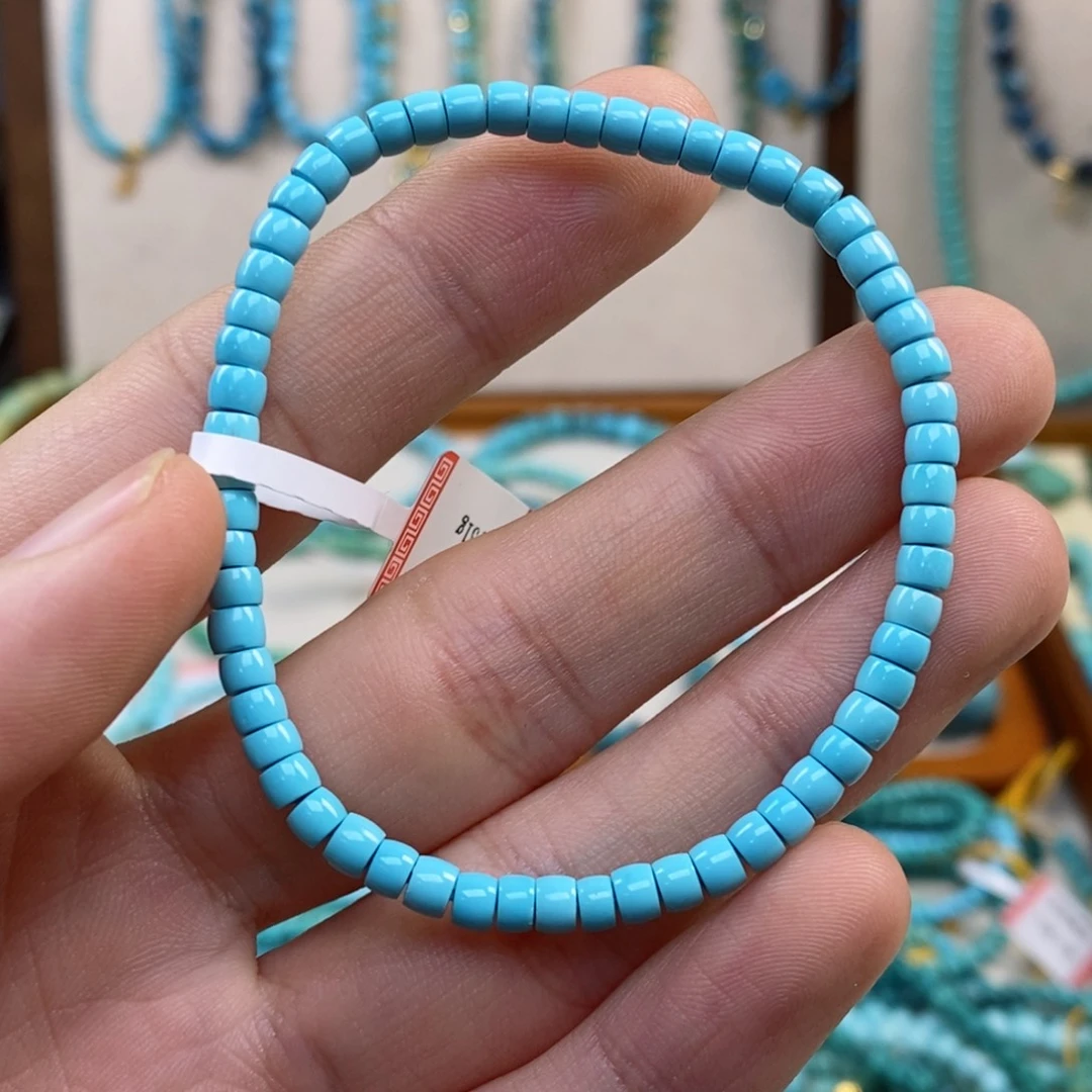 绿松石未镶嵌手串