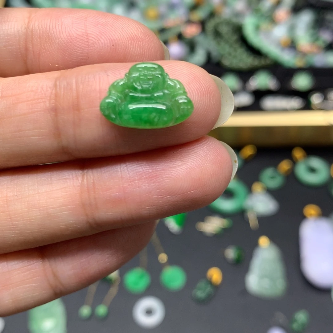 吊坠(不含链)未镶嵌翡翠有纹裂