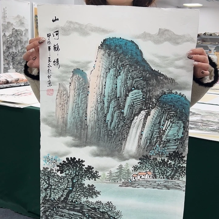 国画纯手绘国画作品大捡漏！！！