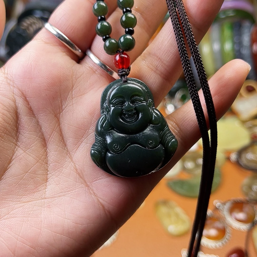 颈饰未镶嵌和田玉