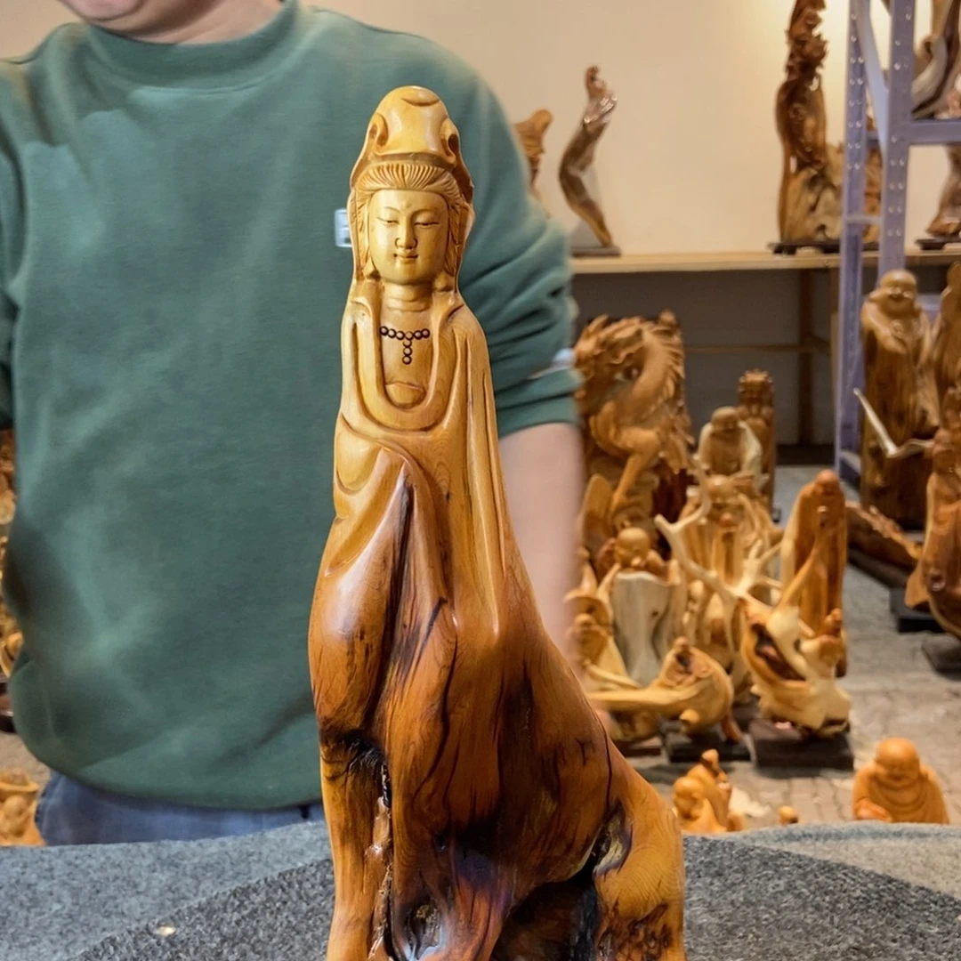 柏木（崖柏）太行崖柏根雕摆件