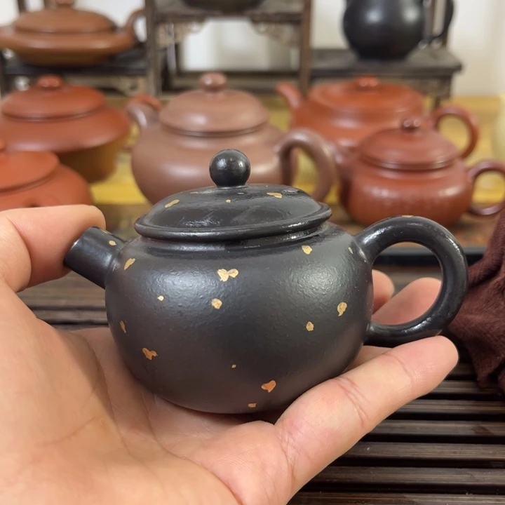 原矿紫砂半手工制作