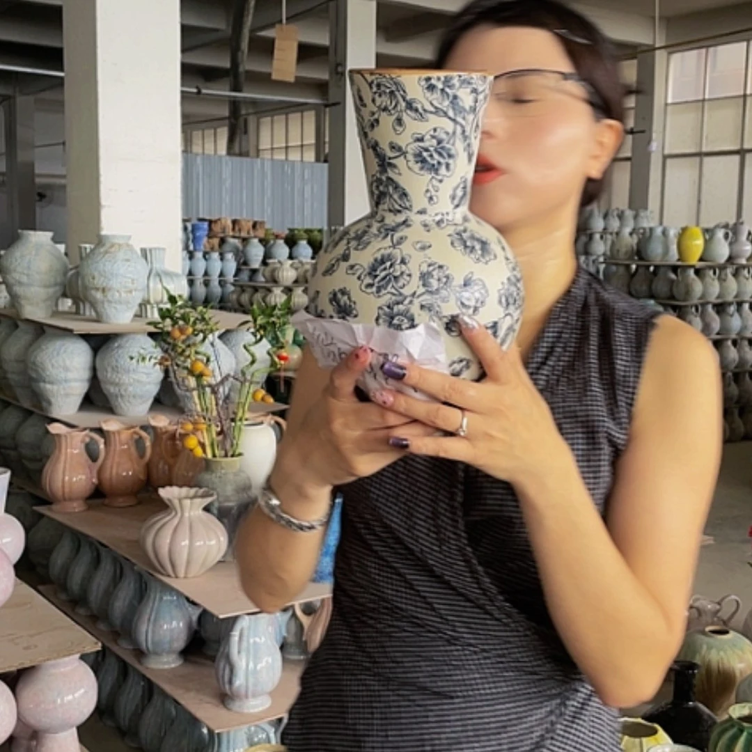 【闪购商品】景德镇陶瓷花瓶工厂千秋