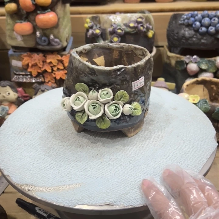 陶然多肉花盆百搭