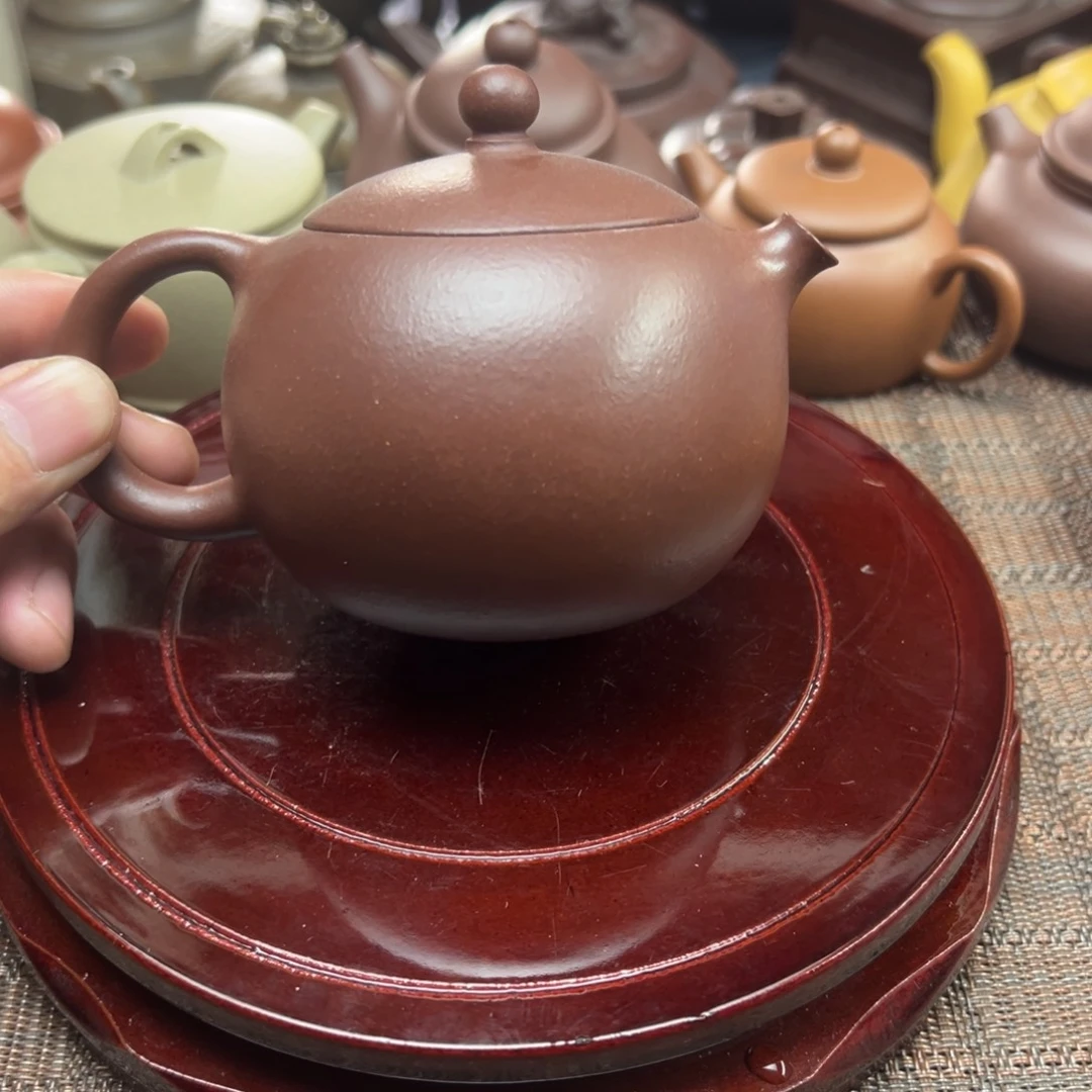 紫砂茶壶宜兴原矿紫砂壶200毫升容量