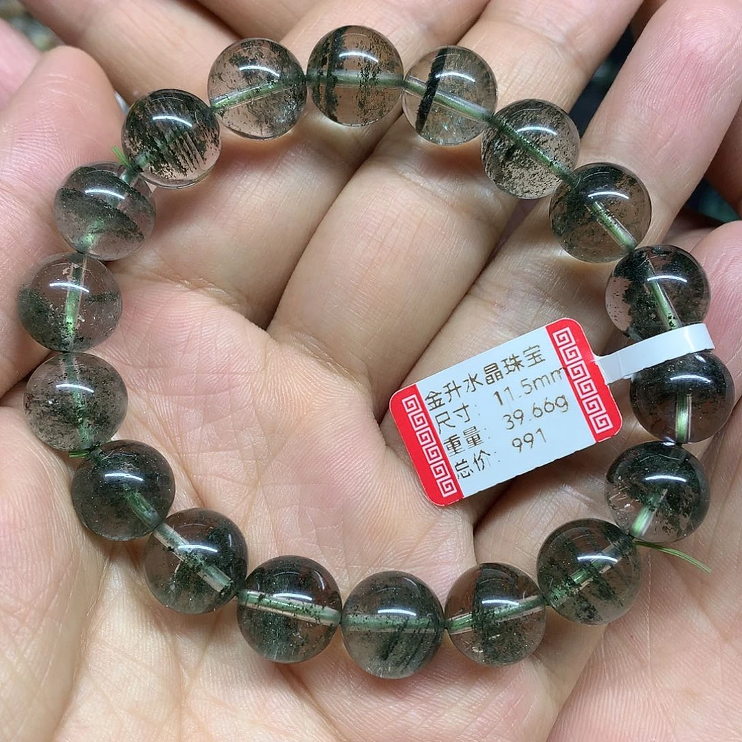 水晶手串未镶嵌佳*嘉天然水晶