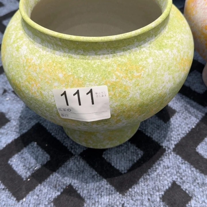 ****纯瓷片景德镇高温花器编码111高25口16默认无孔