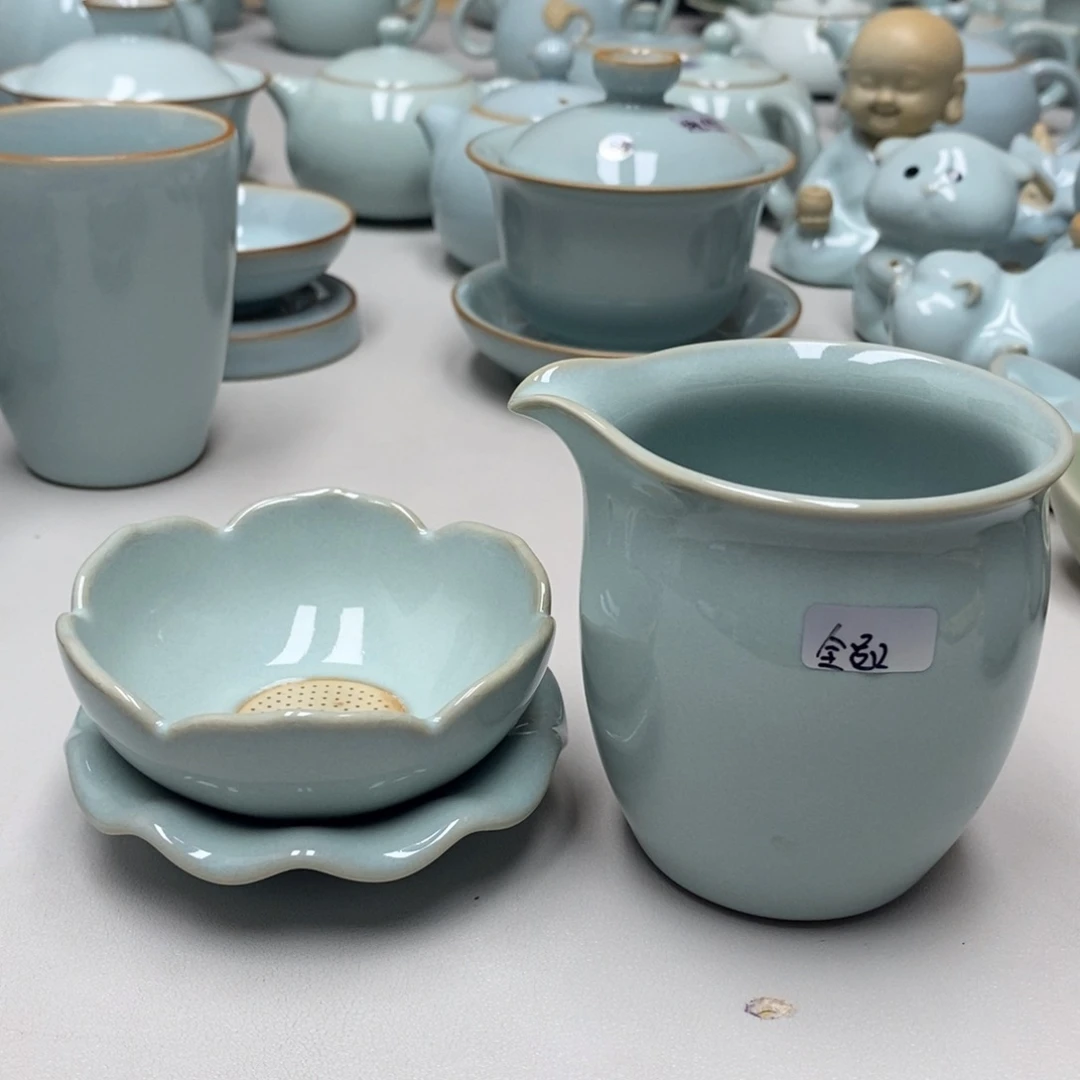 O***酱赵琳直口公道杯，茶漏，无礼盒