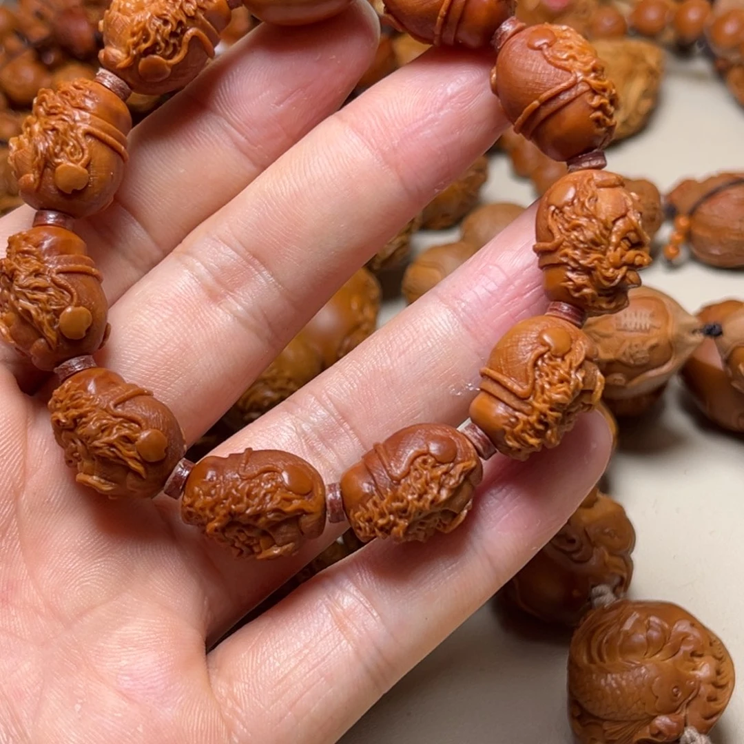 火***心橄榄核手串橄榄核