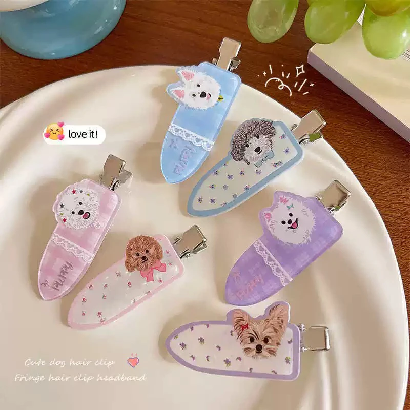 边夹抓夹女日韩甜美发夹学生韩版女童夹子发饰可爱