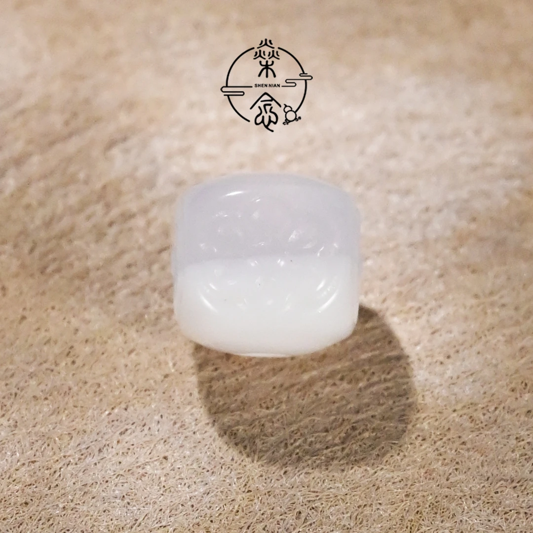 天然海洋玉髓藏式格桑花方珠星月菩提文玩手串DIY配饰配珠顶珠