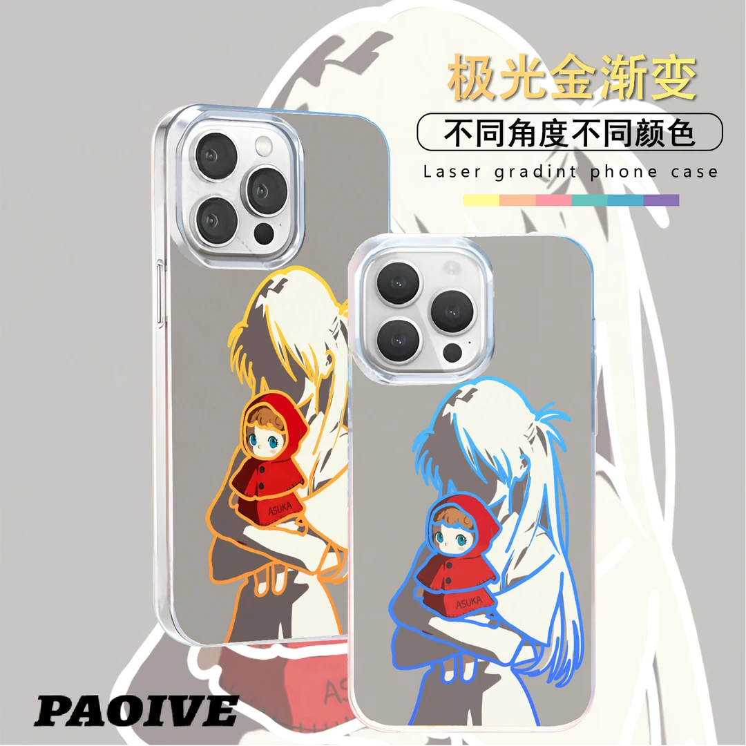 明日香适用苹果华为vivo一加iPhone小米红米极光手机壳壳