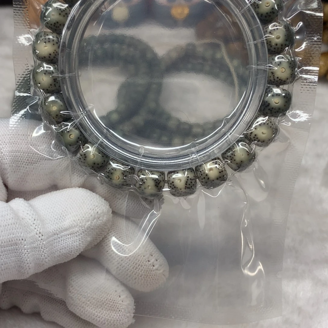 星月菩提手串4号青花瓷10×9
