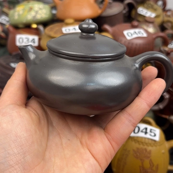 茶壶紫砂紫砂壶微瑕疵