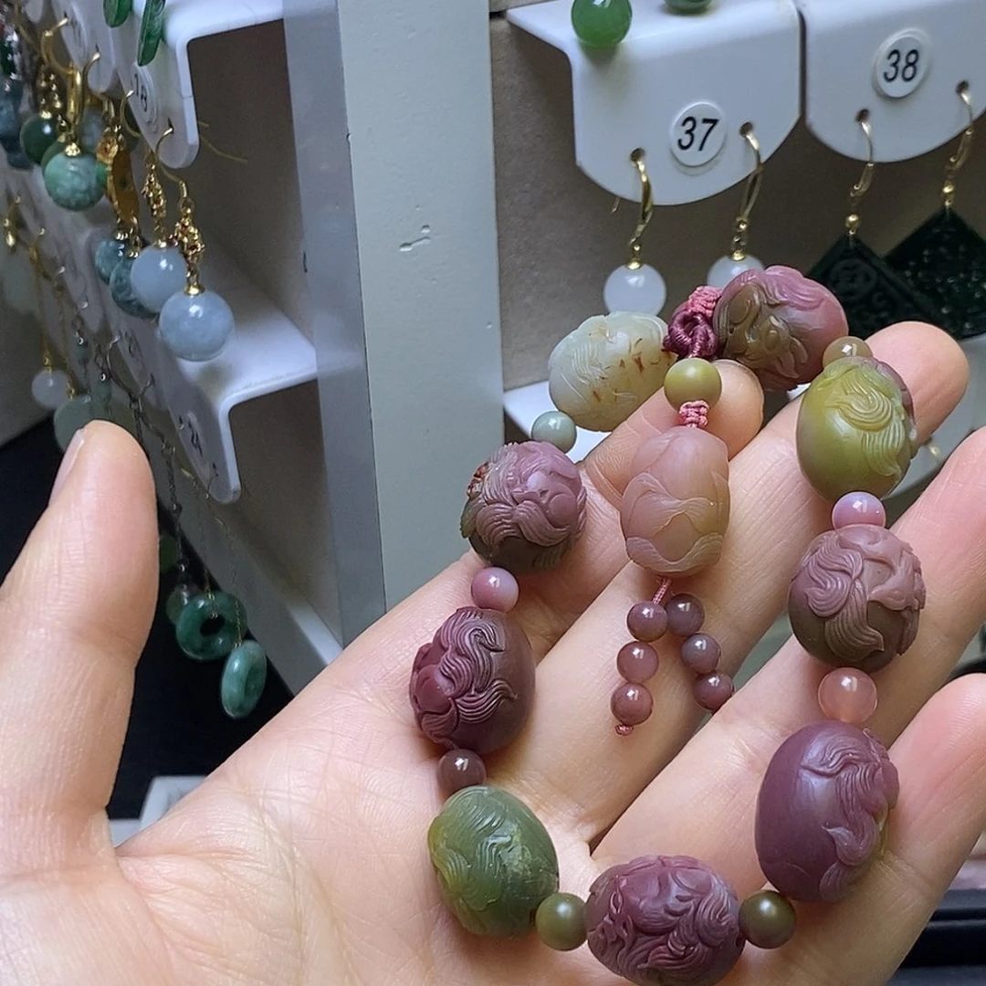 玛瑙/玉髓未镶嵌手链