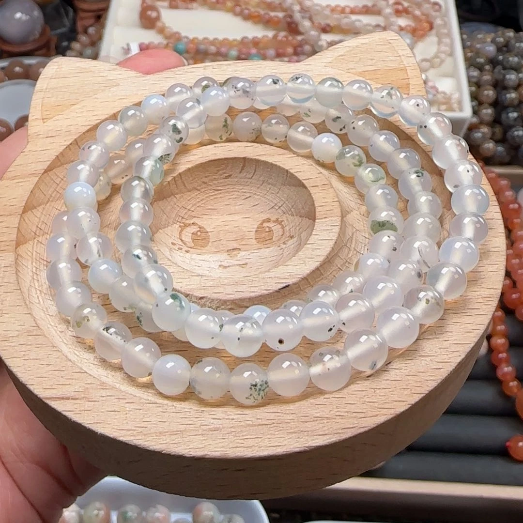 未镶嵌玛瑙/玉髓珠宝半成品