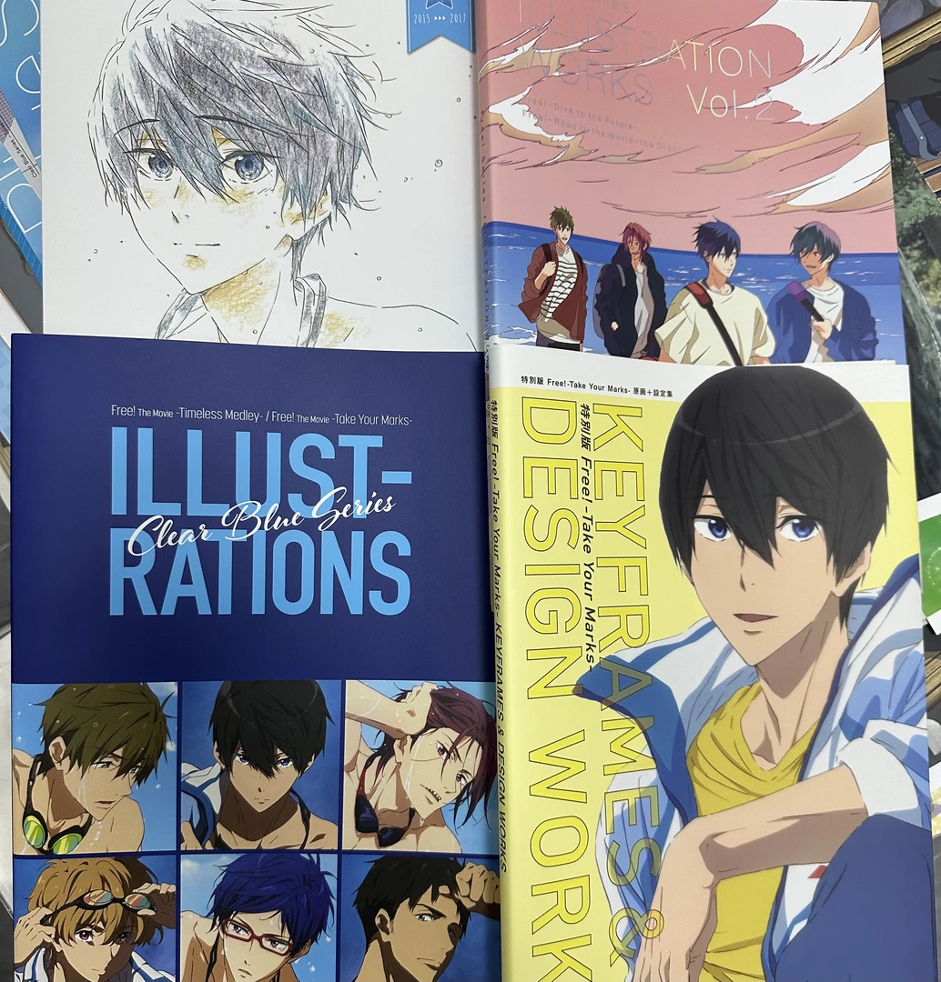 【拆盒】Free！切页 彩图 线稿 盲抽（代拆）