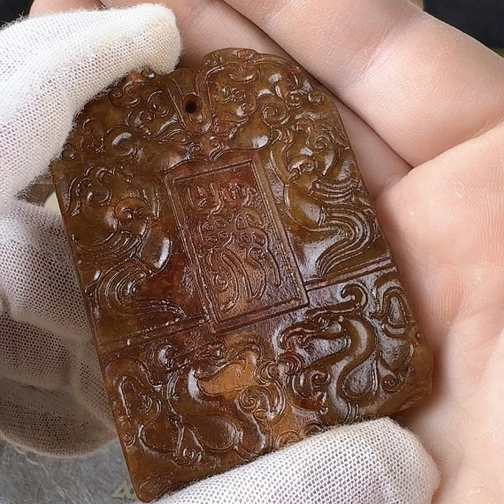 和田玉挂件未镶嵌宝*