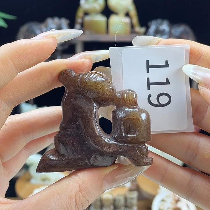 和田玉（糖玉）未镶嵌挂件