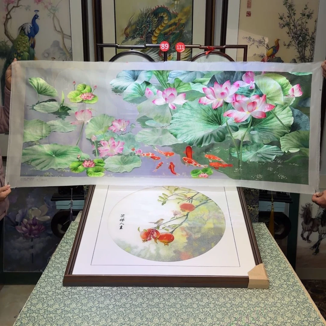 刺绣手工苏绣工艺制作技艺精湛