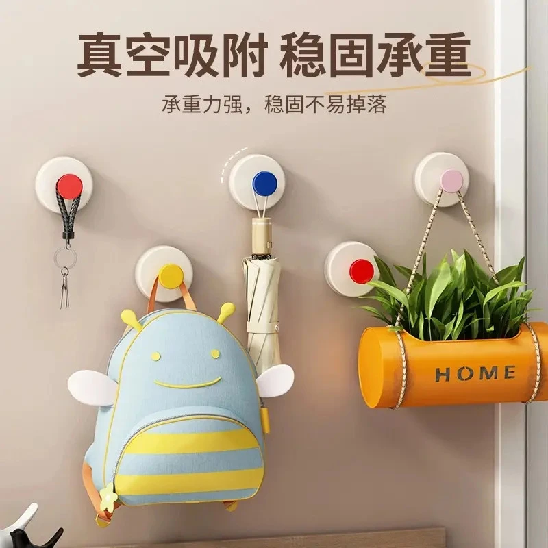 多巴胺吸盘挂钩免打孔挂衣钩壁挂卫生间强承重粘钩无痕