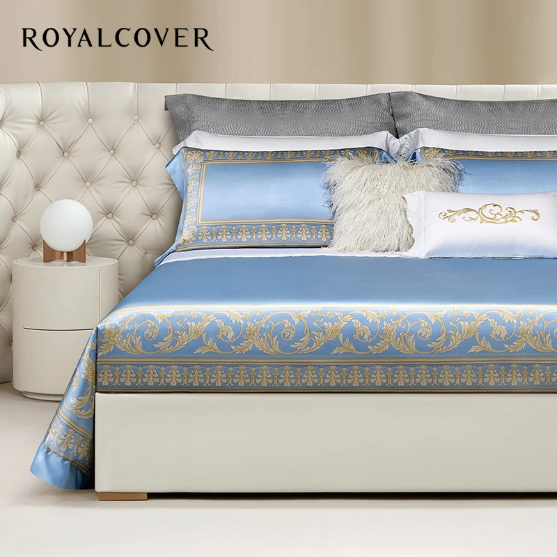 ROYALCOVER/罗卡芙欧式巴洛克套件真丝数码印花四件套 特尔尼庄园