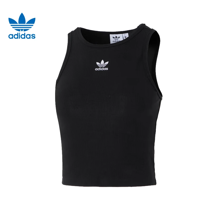 adidas阿迪达斯【大】三叶草女子运动休闲无袖T恤IW5736