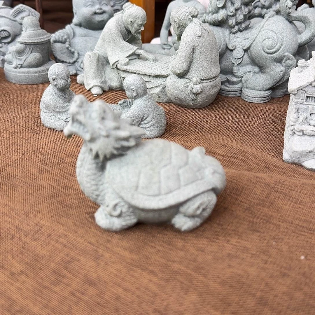 石材青砂石小号龙龟