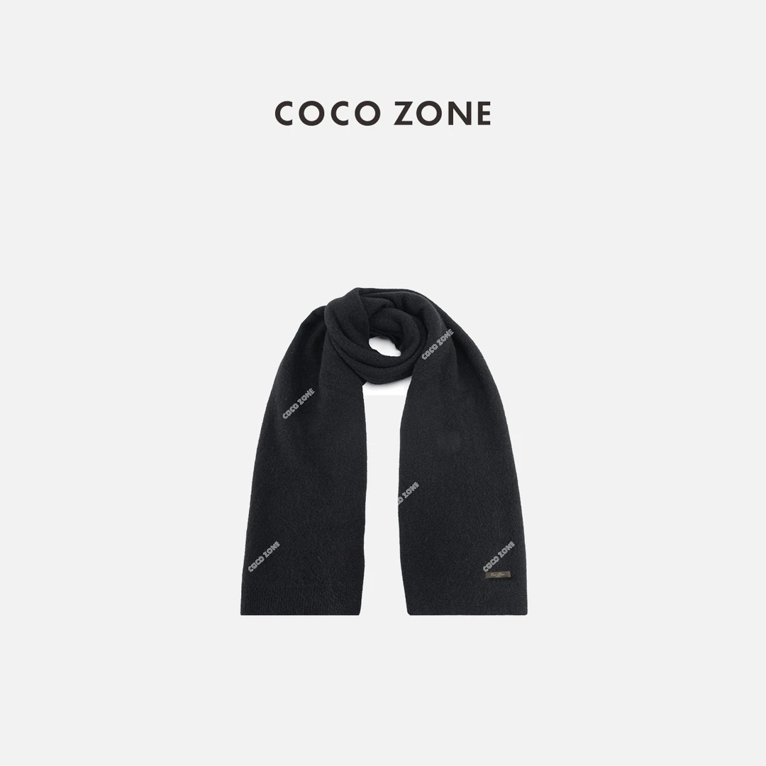 COCO ZONE 刘一一 时尚高级感气质围脖百搭简约围巾CC1D2366