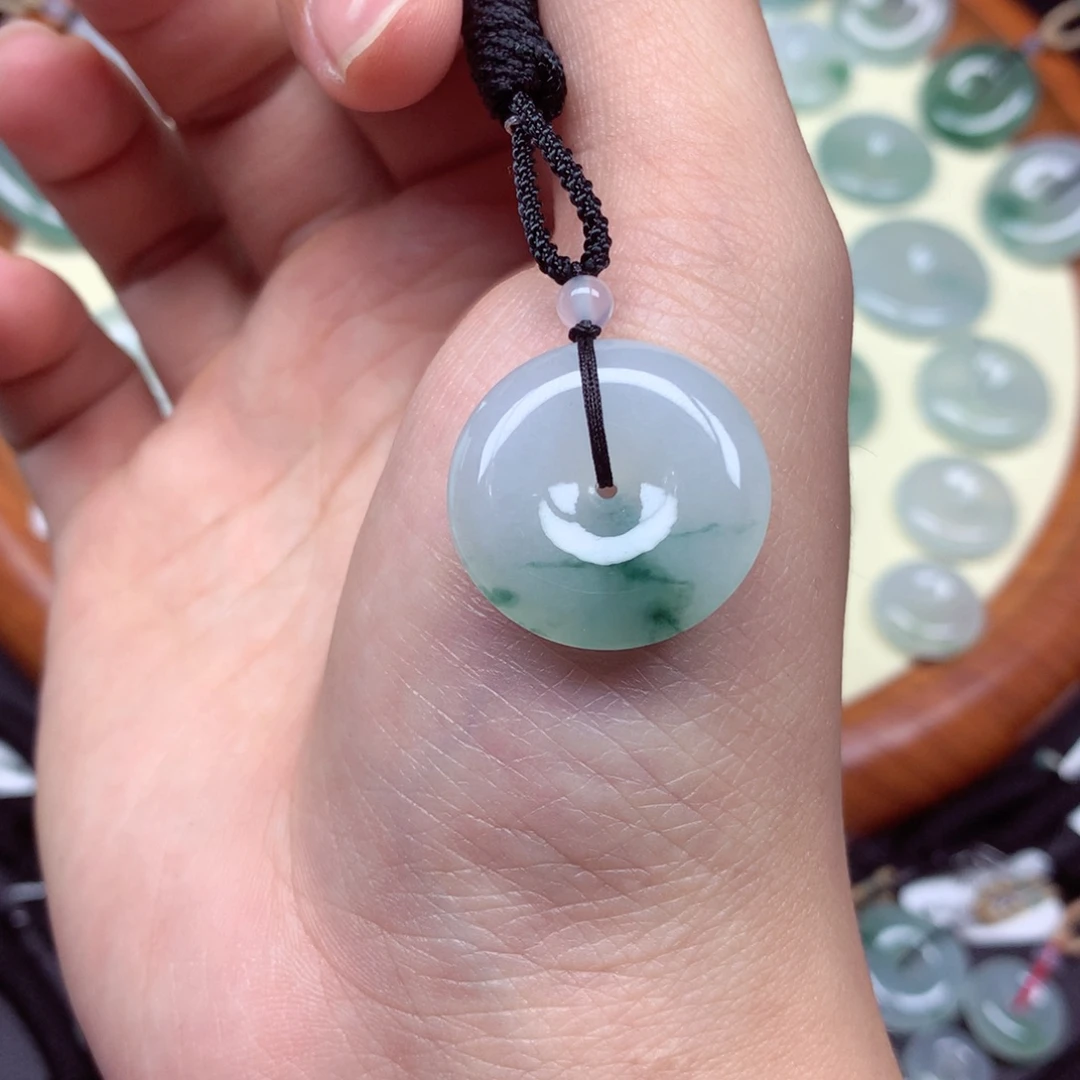 翡翠未镶嵌颈饰吊坠23/5.6mm