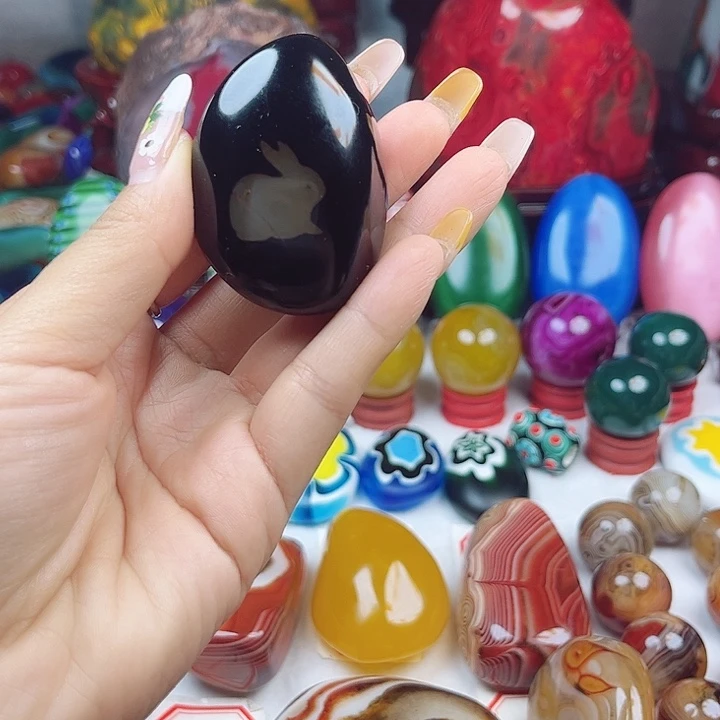 未镶嵌耳饰玛瑙/玉髓