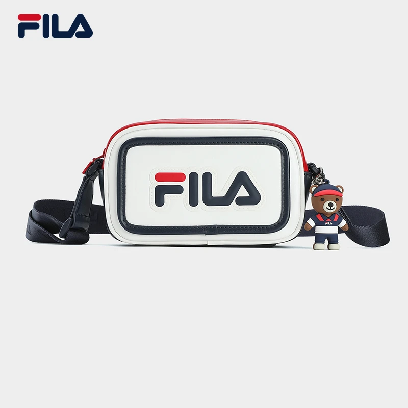 Fila/斐乐春季新款时尚挎包方包印花单肩经典斜跨F13W529161F