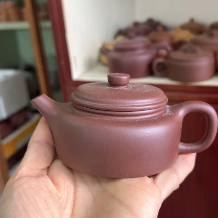 茶壶紫砂紫泥德中150c c